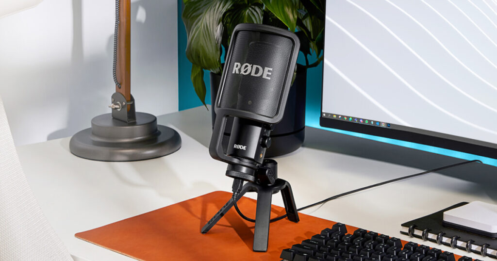 Micrófono para podcast Røde NT USB